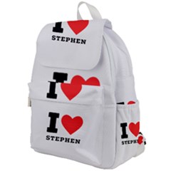 I Love Stephen Top Flap Backpack by ilovewhateva