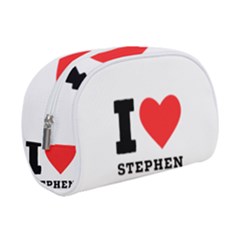 I Love Stephen Make Up Case (small) by ilovewhateva