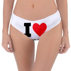 I Love Frank Reversible Classic Bikini Bottoms by ilovewhateva