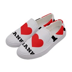 I Love Frank Women s Canvas Slip Ons by ilovewhateva