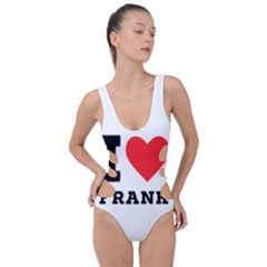 I Love Frank Side Cut Out Swimsuit by ilovewhateva