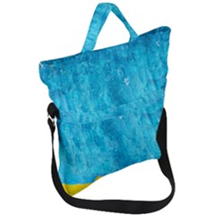 Background-107 Fold Over Handle Tote Bag by nateshop