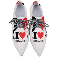 I Love Benjamin Pointed Oxford Shoes by ilovewhateva