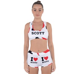 I Love Scott Racerback Boyleg Bikini Set by ilovewhateva