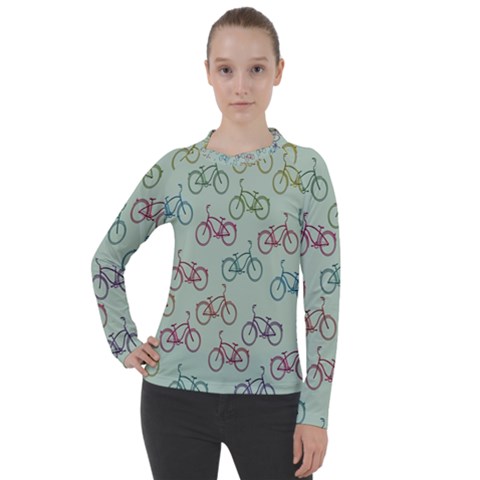 Bicycle Women s Pique Long Sleeve Tee by nateshop