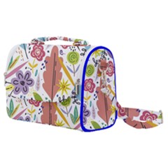Flowers-101 Satchel Shoulder Bag by nateshop