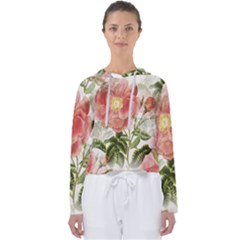 Flowers-102 Women s Slouchy Sweat