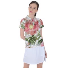 Flowers-102 Women s Polo Tee