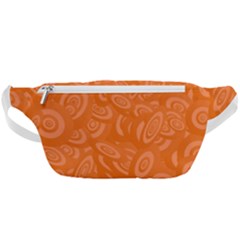 Orange-ellipse Waist Bag  by nateshop