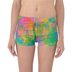 Pixel-79 Reversible Boyleg Bikini Bottoms by nateshop