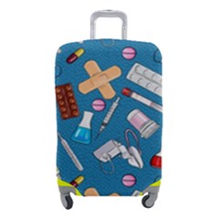 Medicine Pattern Luggage Cover (small) by SychEva