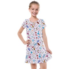 Medical Kids  Cross Web Dress by SychEva