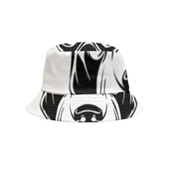 Dog Animal Mammal Bulldog Pet Inside Out Bucket Hat (kids) by Semog4