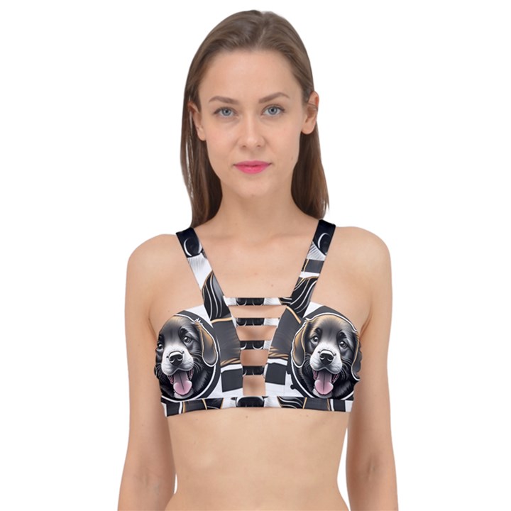 Dog Animal Puppy Pooch Pet Cage Up Bikini Top