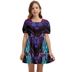 Gamer Life Kids  Short Sleeve Dolly Dress by minxprints