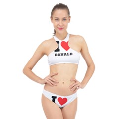 I Love Ronald High Neck Bikini Set by ilovewhateva