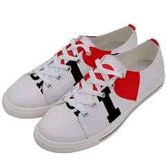 I Love George Women s Low Top Canvas Sneakers by ilovewhateva