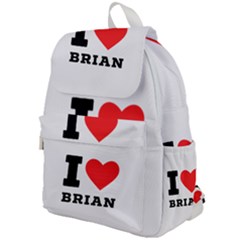 I Love Brian Top Flap Backpack by ilovewhateva