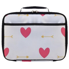 Hearts-36 Full Print Lunch Bag by nateshop