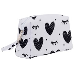 Hearts-57 Wristlet Pouch Bag (large) by nateshop