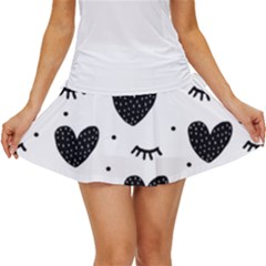 Hearts-57 Women s Skort by nateshop