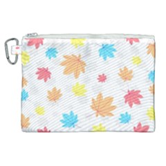Leaves-141 Canvas Cosmetic Bag (xl) by nateshop