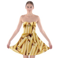 Pasta-79 Strapless Bra Top Dress by nateshop