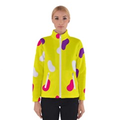 Pattern-yellow - 1 Women s Bomber Jacket by nateshop