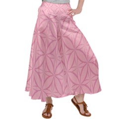 Pink-75 Women s Satin Palazzo Pants by nateshop