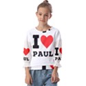 I love paul Kids  Cuff Sleeve Top View1