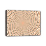 Background Spiral Abstract Template Swirl Whirl Mini Canvas 7  x 5  (Stretched)