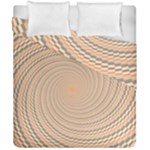 Background Spiral Abstract Template Swirl Whirl Duvet Cover Double Side (California King Size)