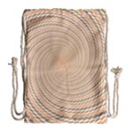 Background Spiral Abstract Template Swirl Whirl Drawstring Bag (Large)