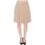 Background Spiral Abstract Template Swirl Whirl Velvet High Waist Skirt
