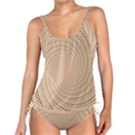 Background Spiral Abstract Template Swirl Whirl Tankini Set