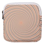 Background Spiral Abstract Template Swirl Whirl Mini Square Pouch