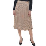 Background Spiral Abstract Template Swirl Whirl Classic Velour Midi Skirt 