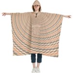 Background Spiral Abstract Template Swirl Whirl Women s Hooded Rain Ponchos
