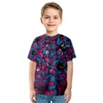 Grafitti Graffiti Abstract Artwork Digital Kids  Sport Mesh Tee