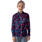 Grafitti Graffiti Abstract Artwork Digital Kids  Long Sleeve Shirt