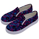 Grafitti Graffiti Abstract Artwork Digital Kids  Canvas Slip Ons