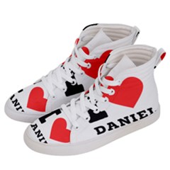 I Love Daniel Women s Hi-top Skate Sneakers by ilovewhateva