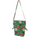 Colorful Funny Christmas Pattern Folding Shoulder Bag View1