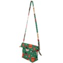 Colorful Funny Christmas Pattern Folding Shoulder Bag View2