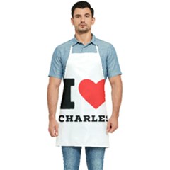 I Love Charles  Kitchen Apron by ilovewhateva