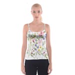 bunch of flowers Spaghetti Strap Top