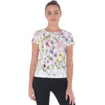 bunch of flowers Short Sleeve Sports Top 