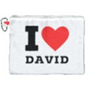 I love david Canvas Cosmetic Bag (XXL) View1