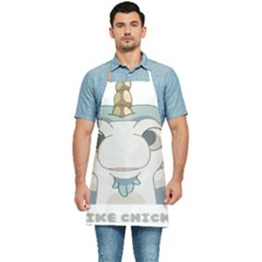 Unicourse Chicken Bucket T-shirt For Bluey Fans, Dad T-shirt, Bluey Mom Shirt, Unicorn Bluey Tee, Bl Kitchen Apron by avitendut