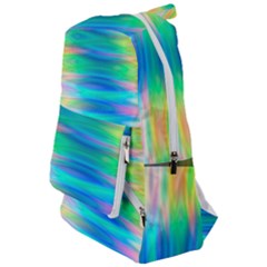 Wave Rainbow Bright Texture Travelers  Backpack